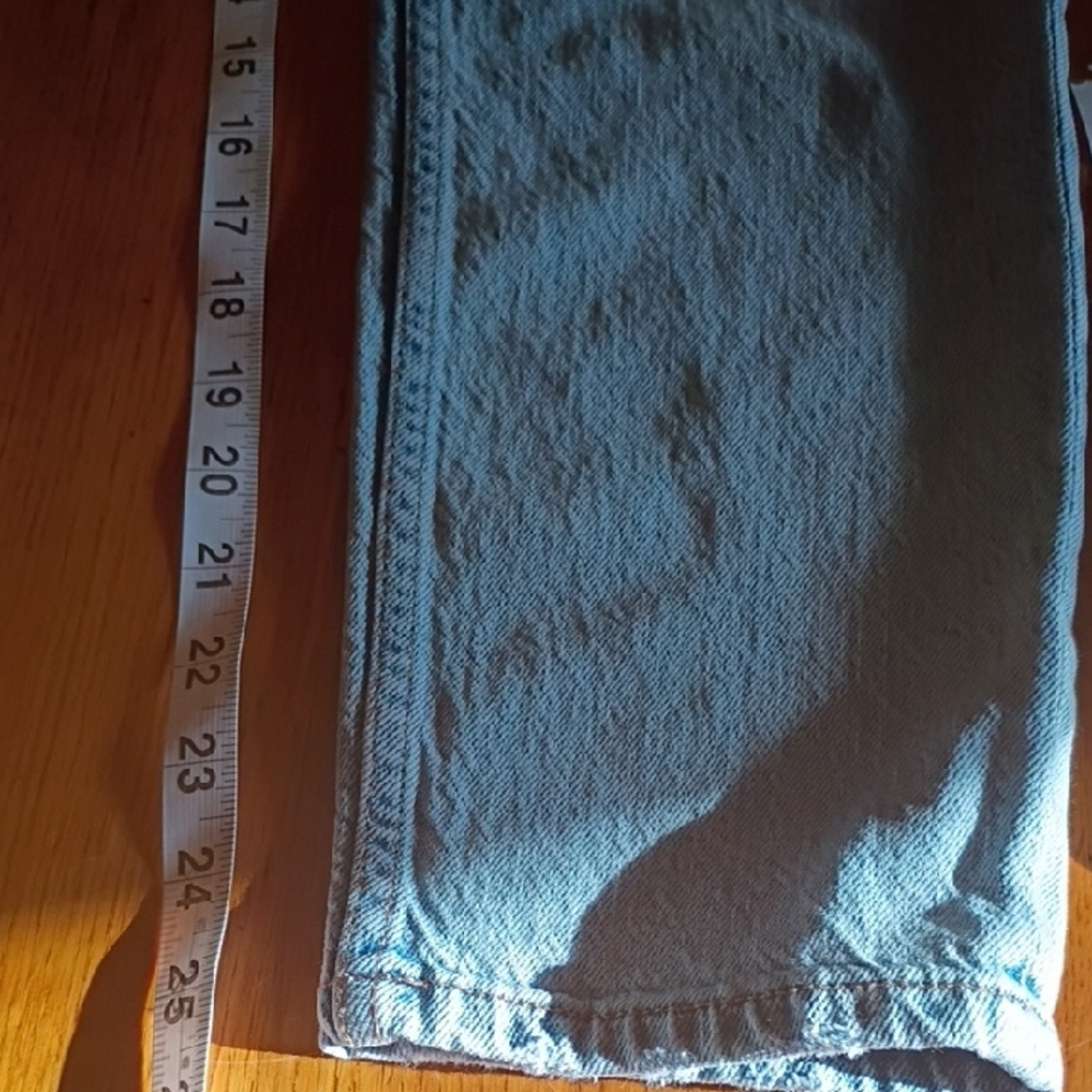Aeropostale Denim Light Blue Mom Jeans. Size 0. Great For School/ Fall. - Picture 9 of 11